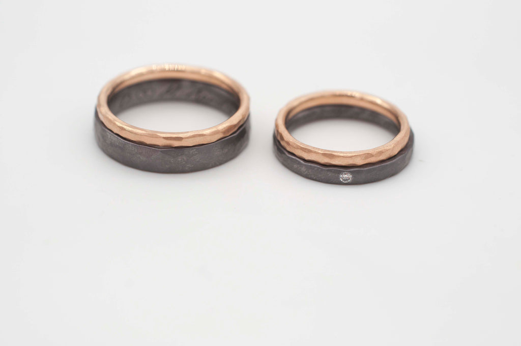 Eheringe - Ringstack - Hammer image 0