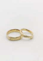 Eheringe - Fly me to the Moon aus recyceltem Gold image 2