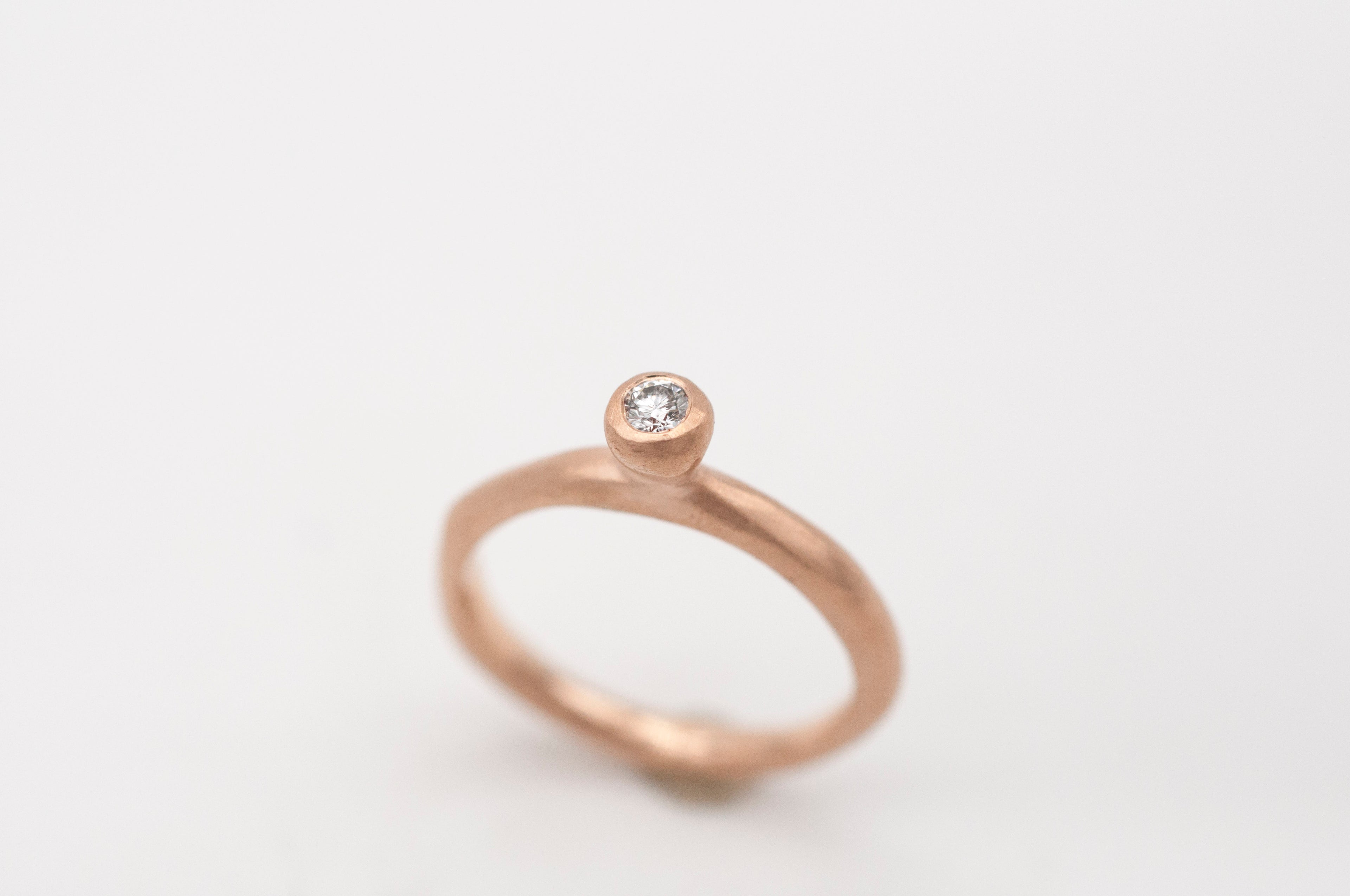 Ring - Pebbles - Gold mit Diamant image 7