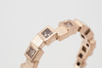 Memoryring Skyline - Kapstadt mit braunen Diamanten image 4