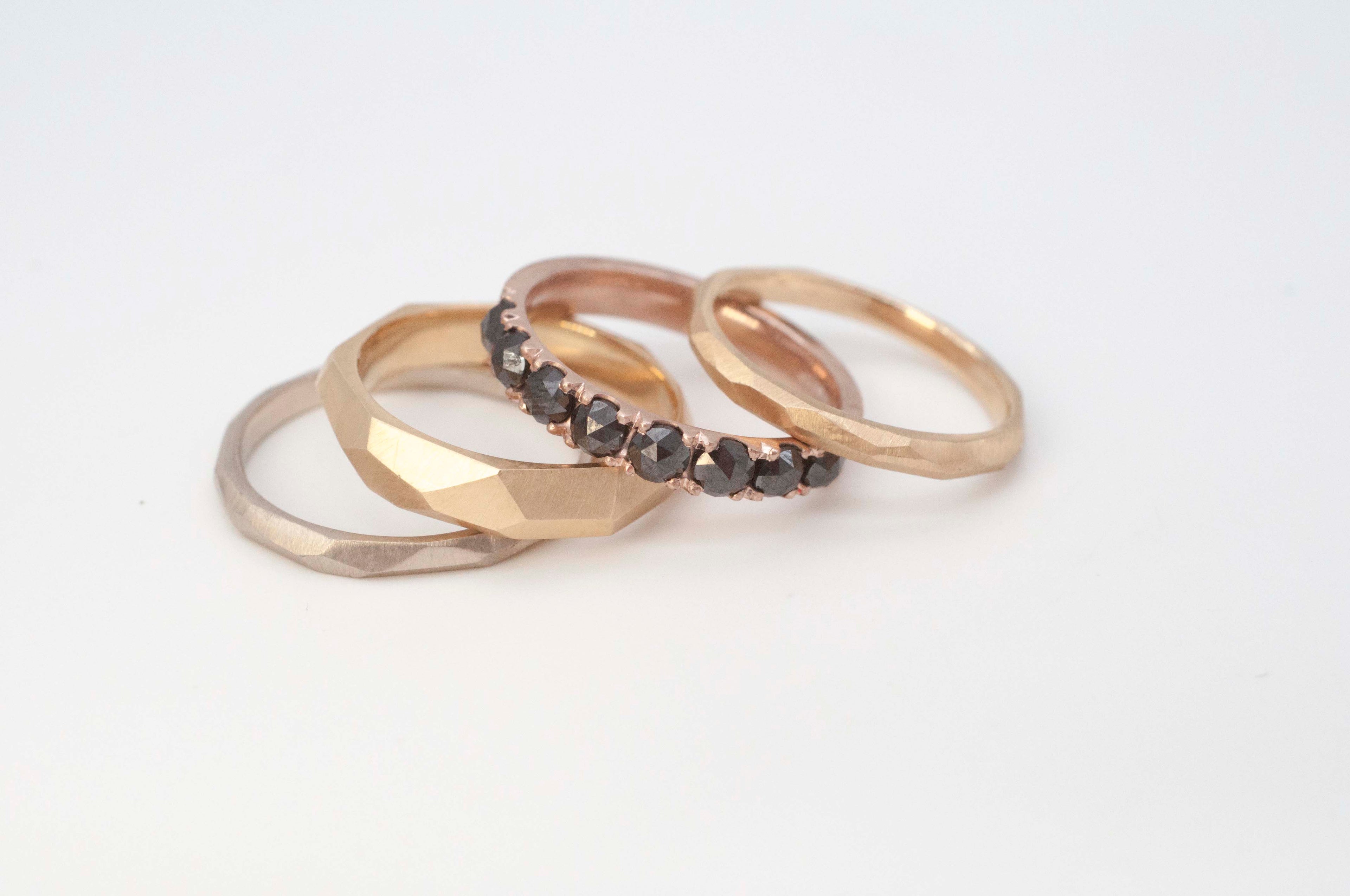 Memoryring - Rosecut - Black image 2