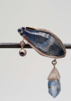 Sapphire Haze - Ohrringe Wassertropfen image 7