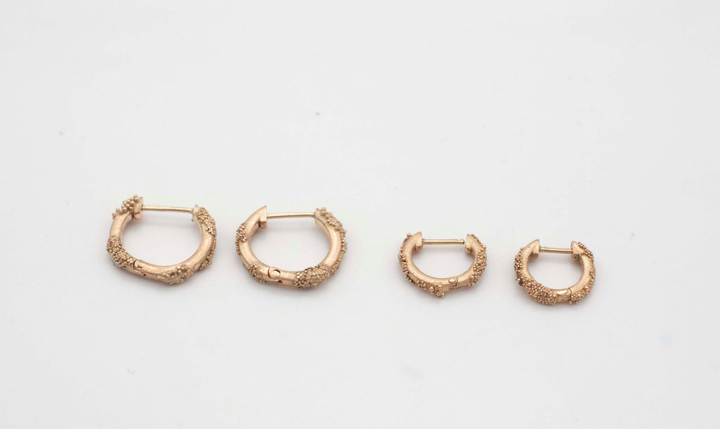 Ohrringe -  Weltenbummler - Mini Creolen image 12