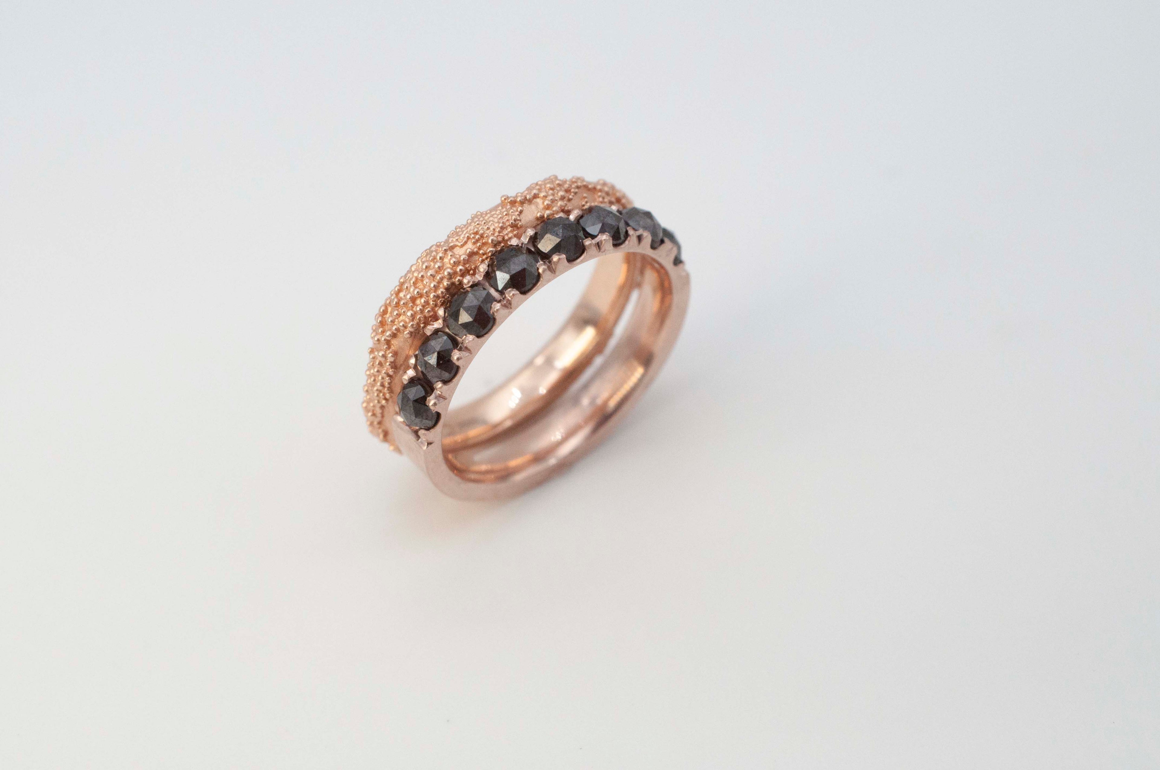 Memoryring - Rosecut - Black image 13