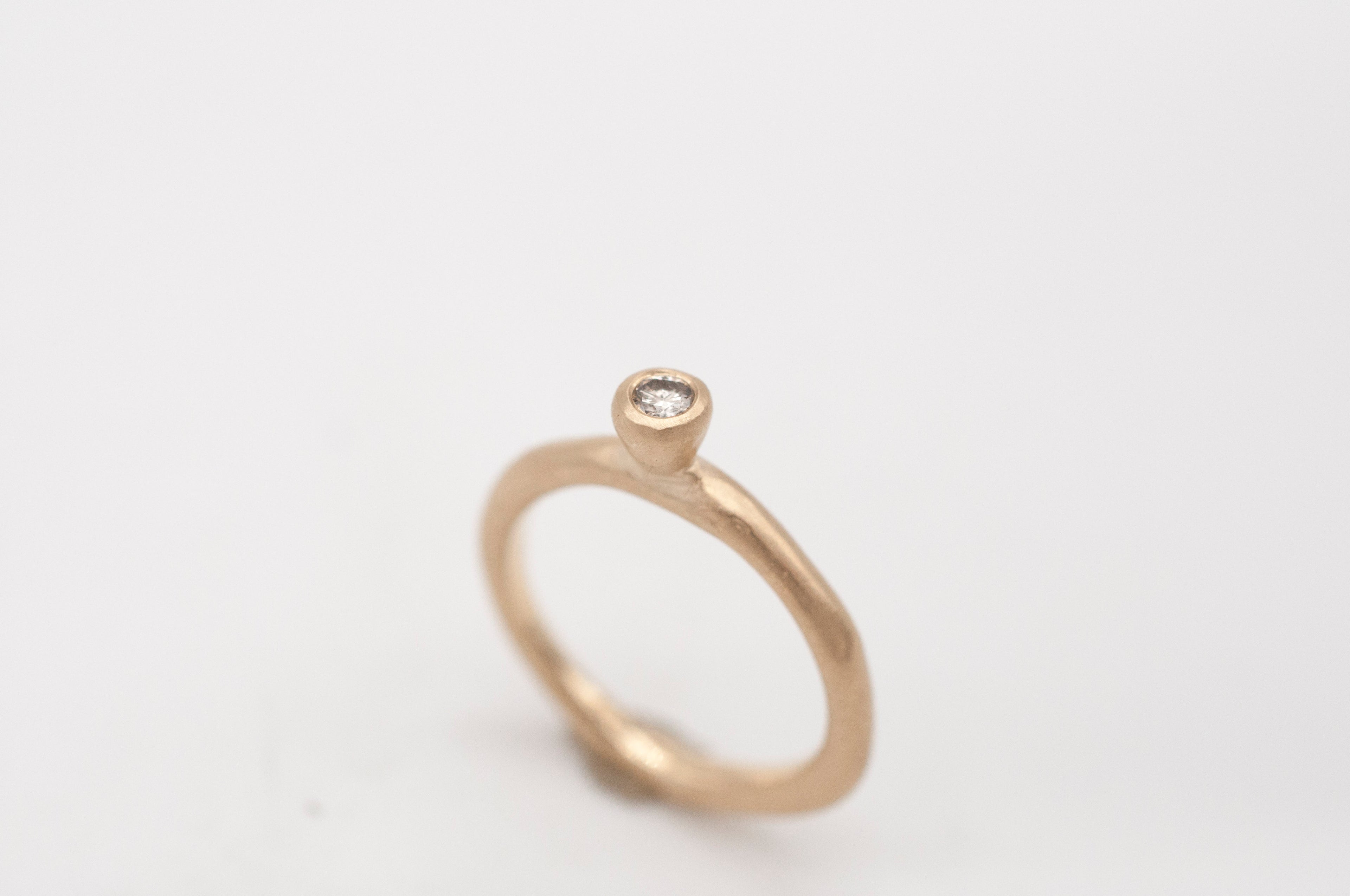 Ring - Pebbles - Gold mit Diamant image 10