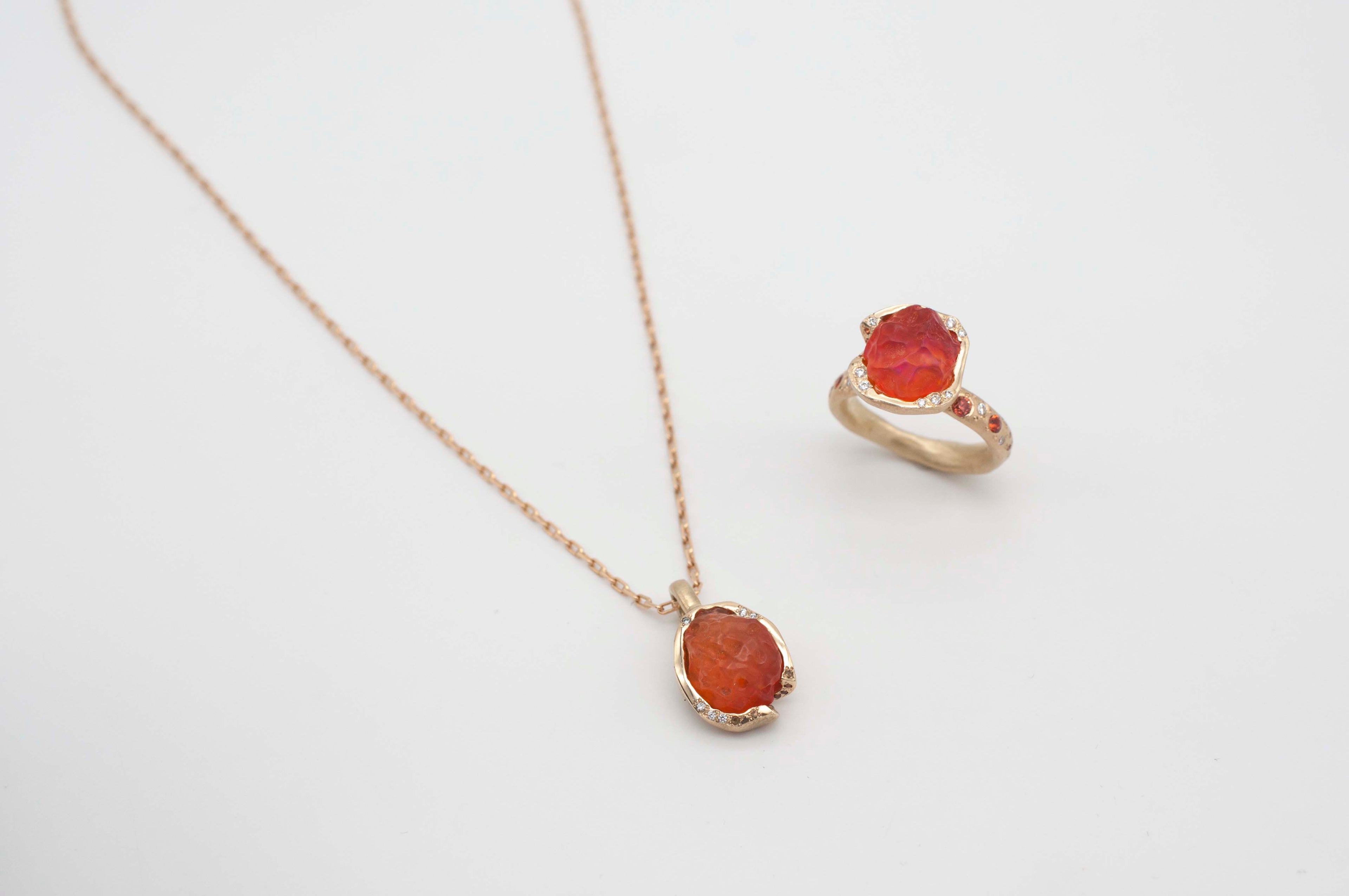 Ohrringe - Cosmic Dust - Feuerbälle image 14