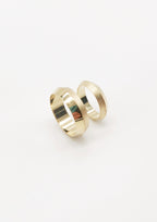 Eheringe - Tag und Nacht aus recyceltem Gold image 1