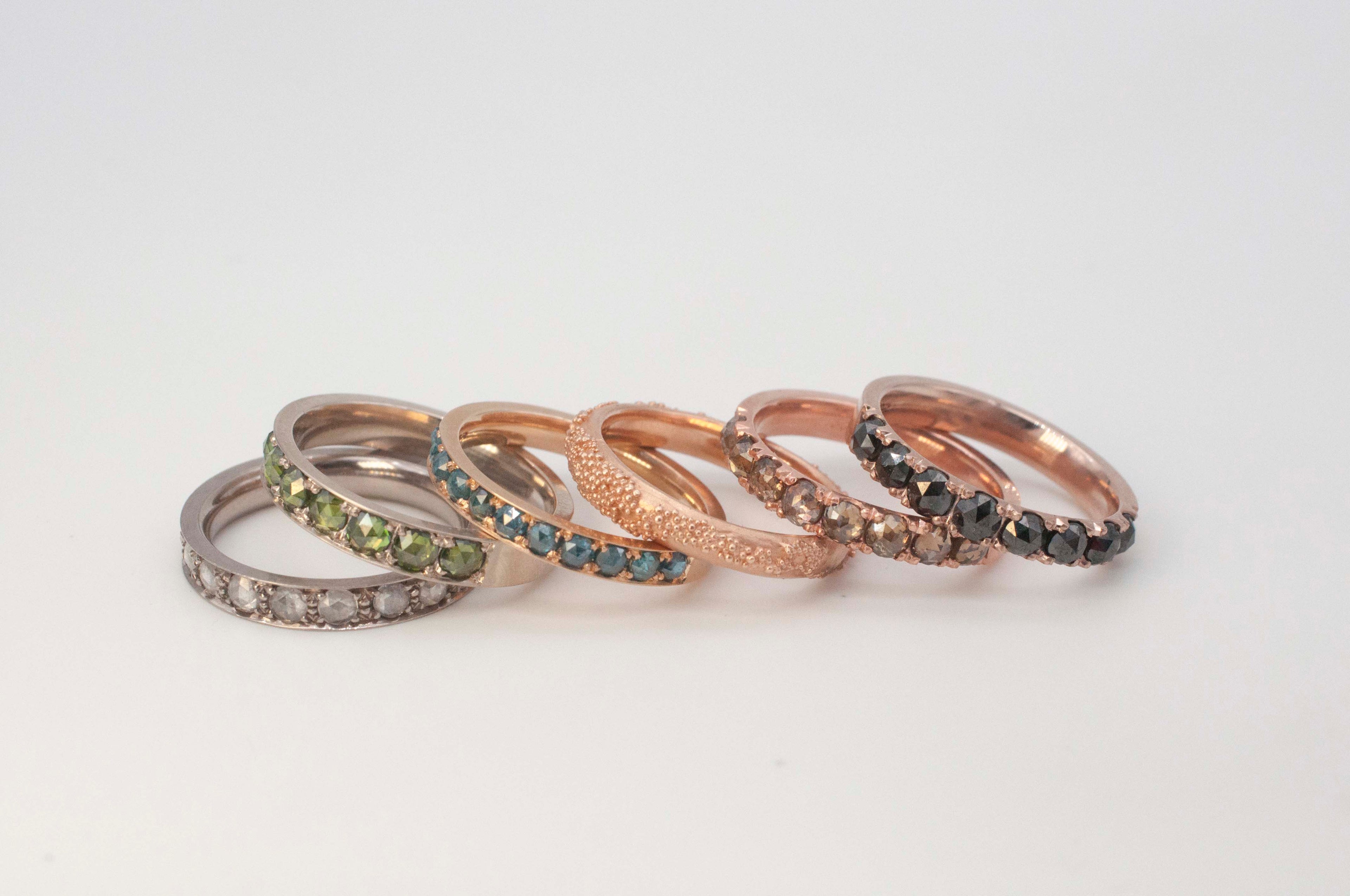 Memoryring - Rosecut - Grün image 7
