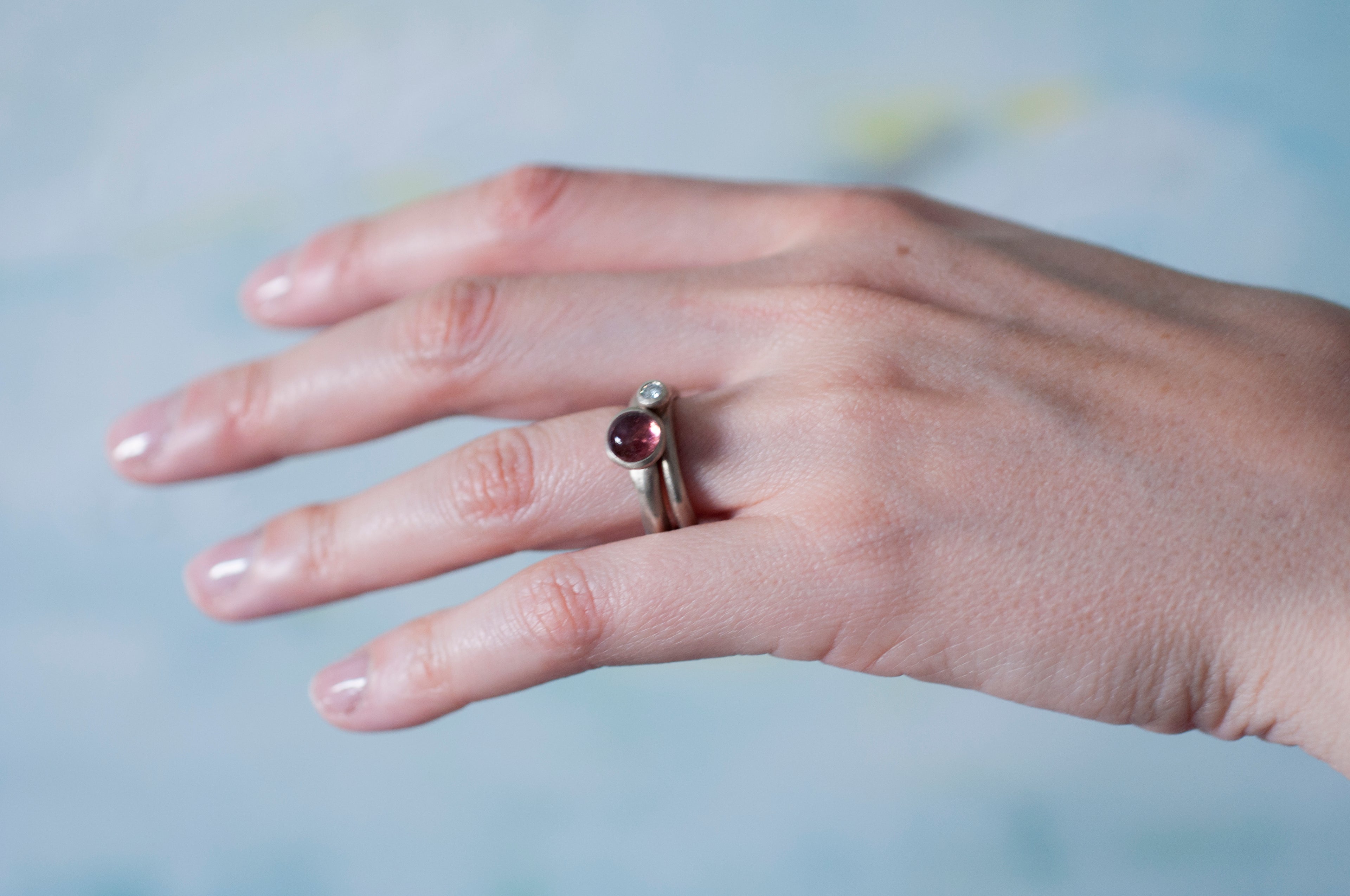 Ring - Pebbles - Gold mit Diamant image 12