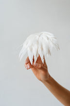 Fascinator  - Weiße Wolke image 1