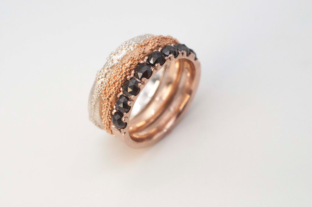 Memoryring - Rosecut - Black image 12