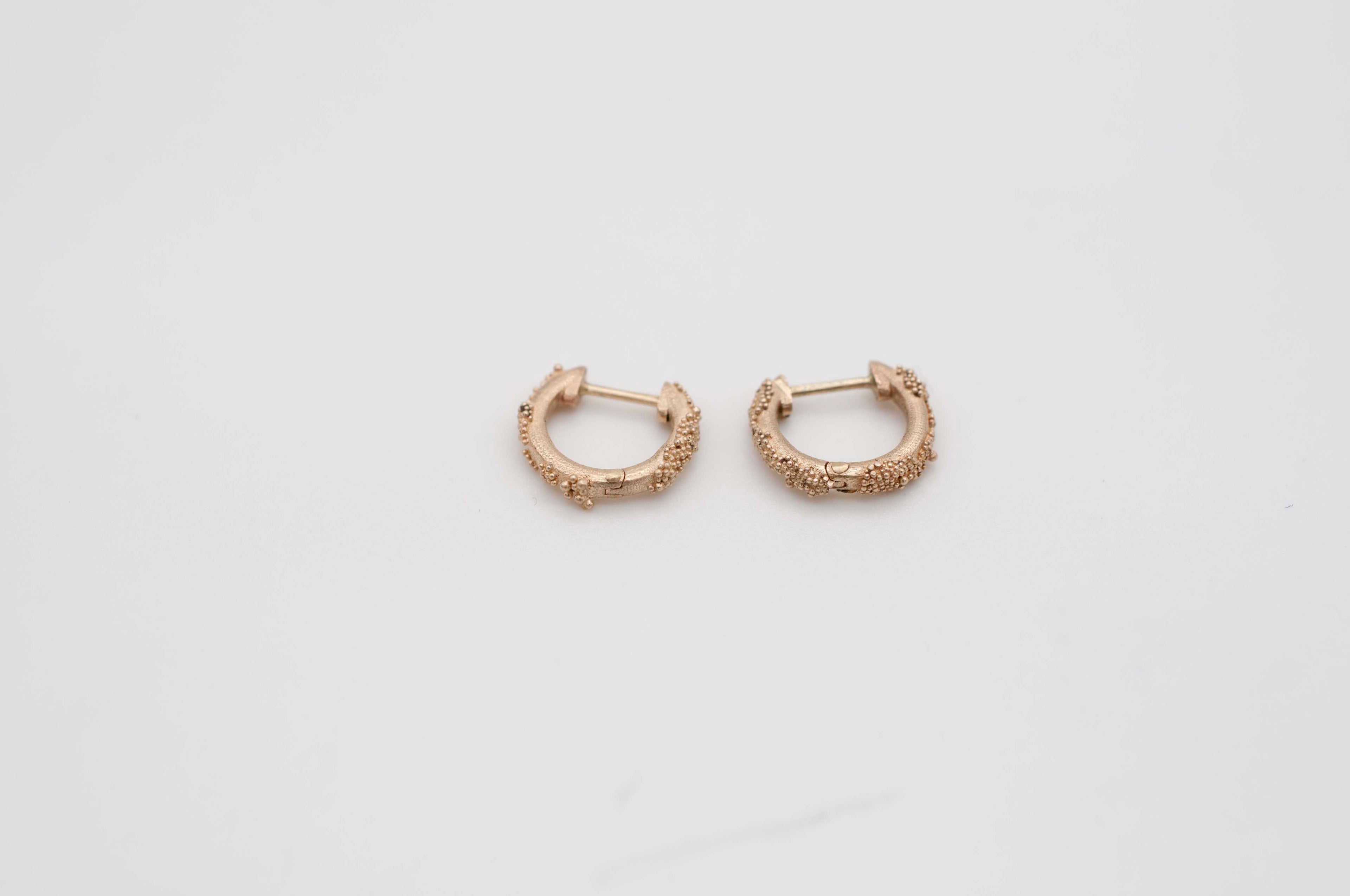 Ohrringe -  Weltenbummler - Mini Creolen image 7