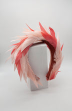 Fascinator - Haarreifen - Flamingo image 3