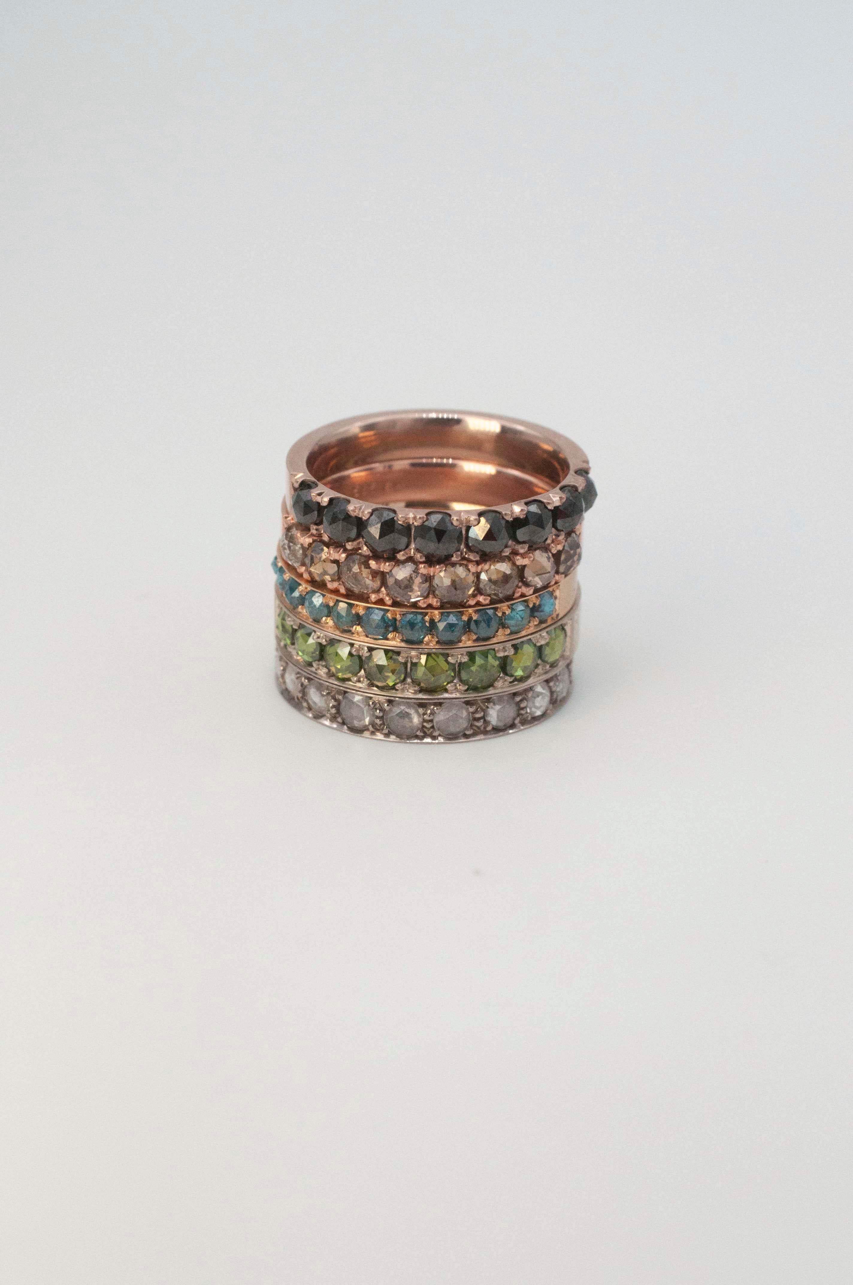Memoryring - Rosecut - Black image 5