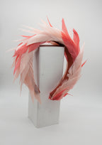 Fascinator - Haarreifen - Flamingo image 2