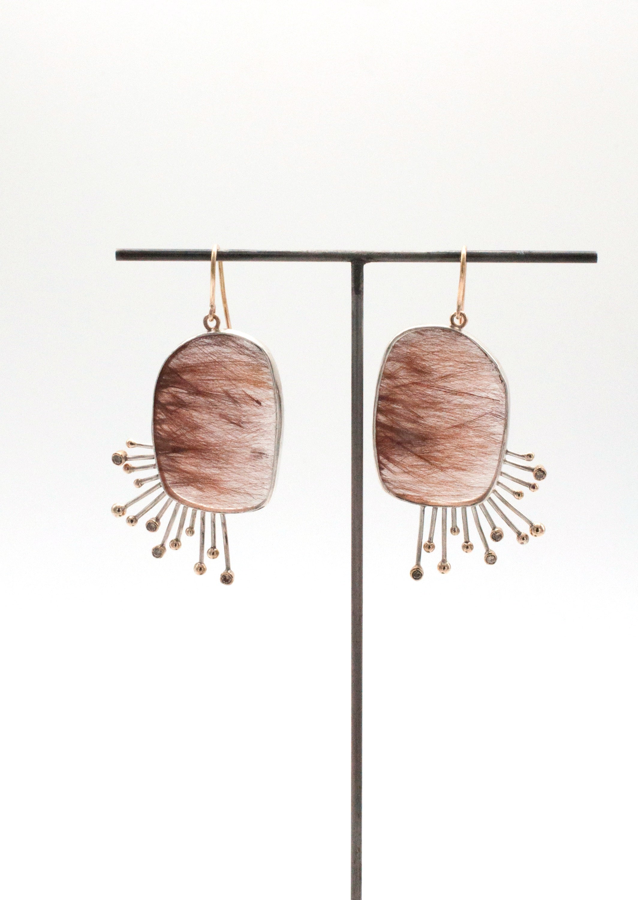 Ohrringe Rutilquarz image 0