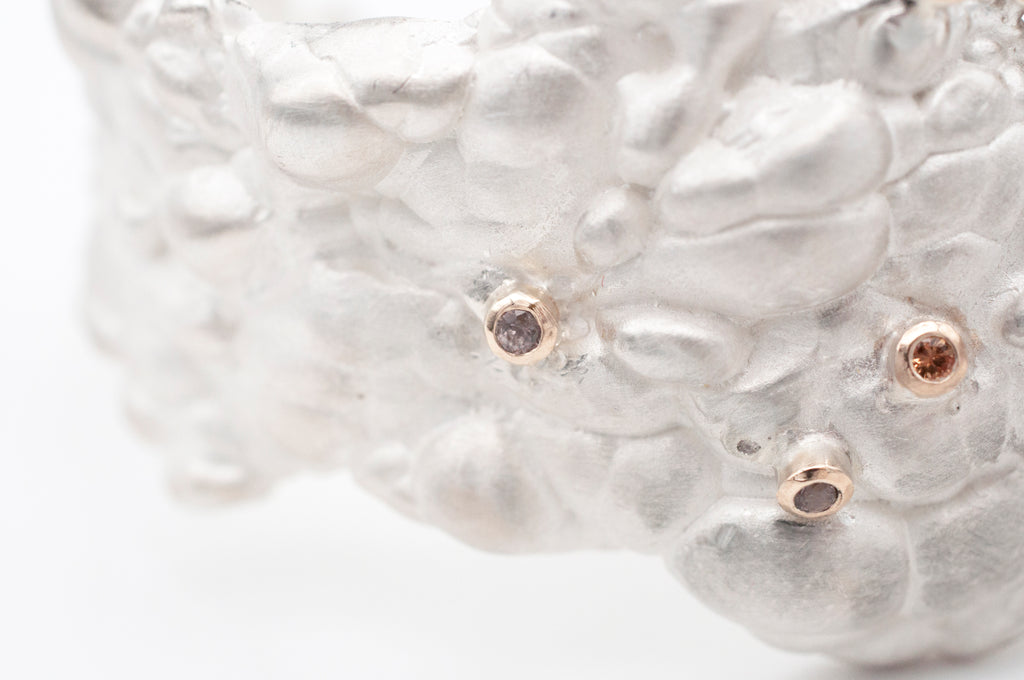 Armspange - Clouds - Saphir image 6