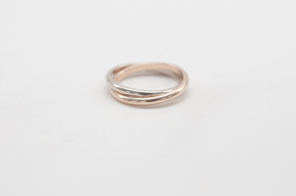 Eheringe - Verschlungen aus recyceltem Gold image 6