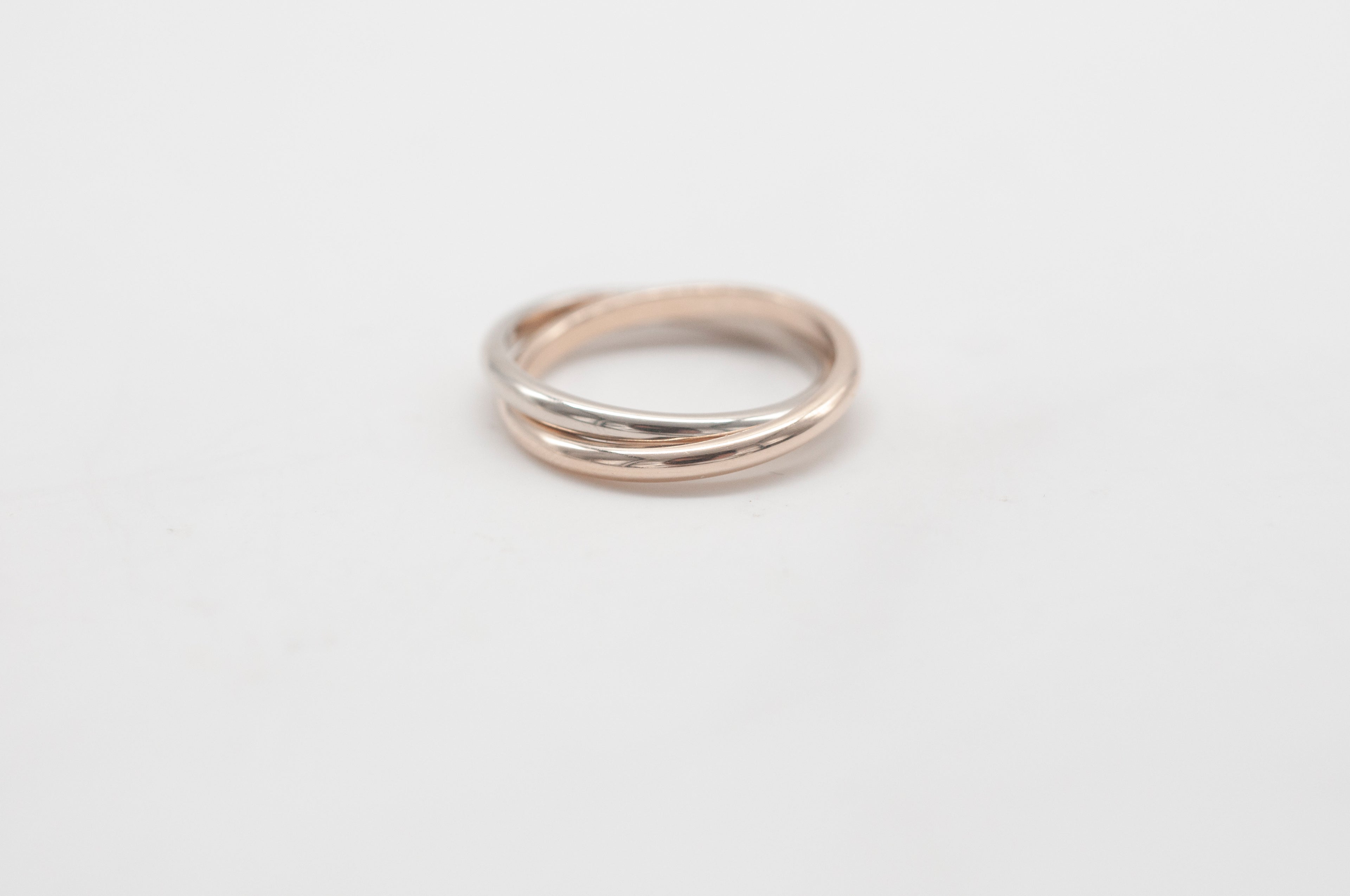 Eheringe - Verschlungen aus recyceltem Gold image 6