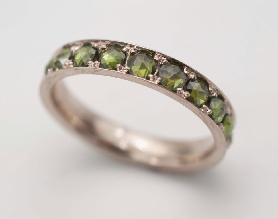 Memoryring - Rosecut - Grün image 0