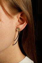 Earring Charms - Black Diamonds