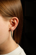 Earring Charms - Turquoise Diamonds
