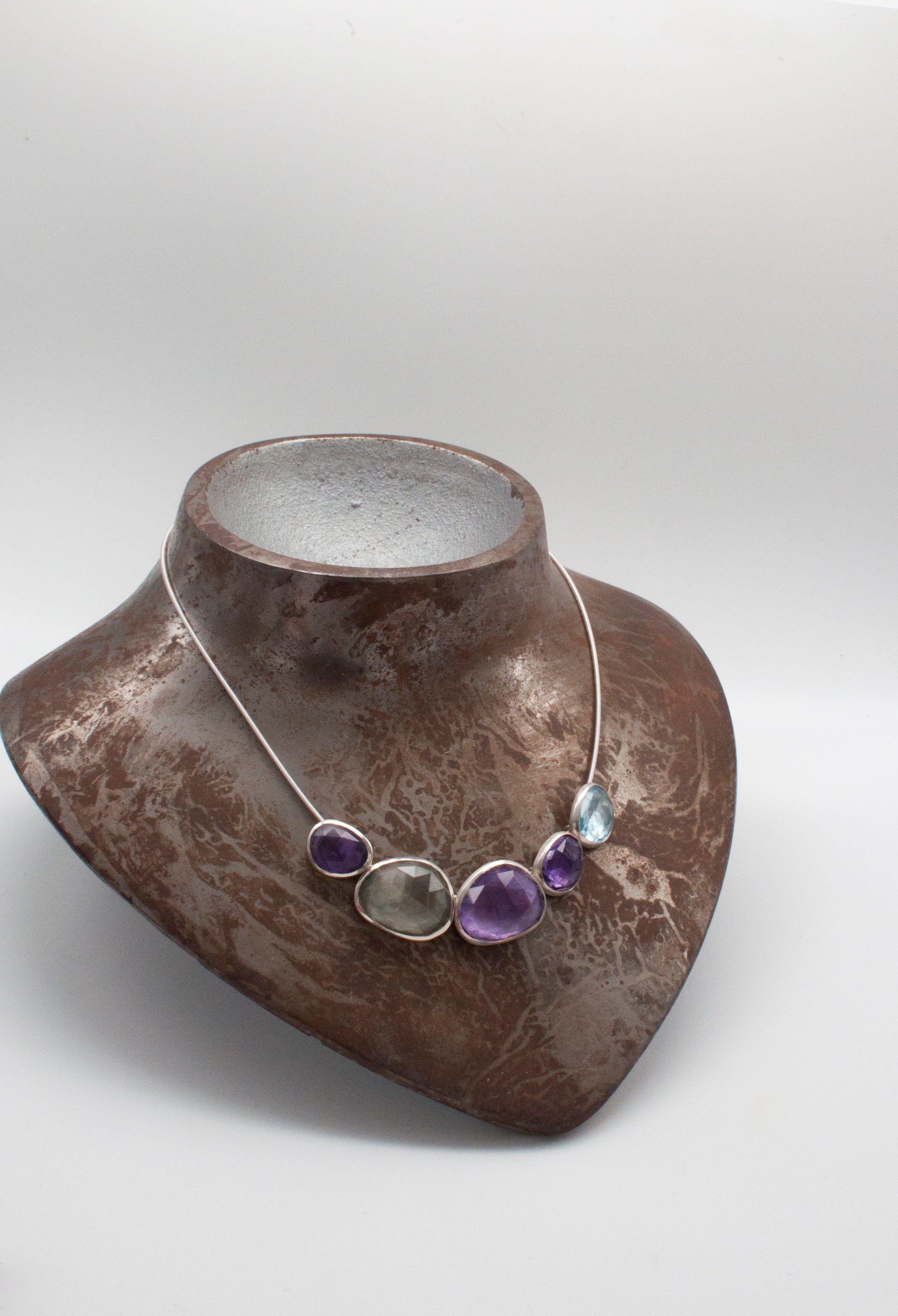 Sammelkette Edelstein Element