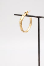 Earrings globetrotters - hoop earrings