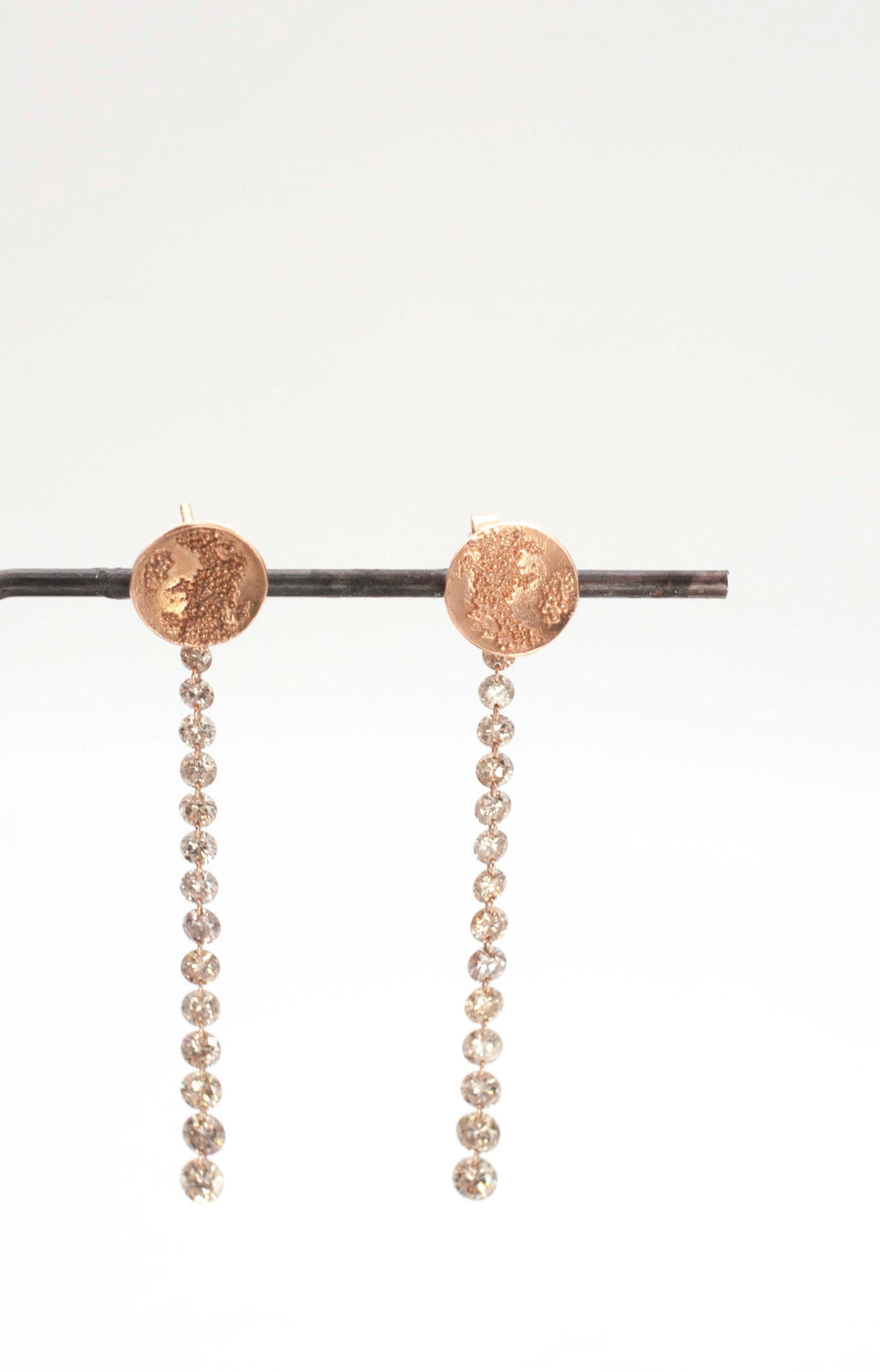 Anhänger für Ohrringe - Diamantkaskade