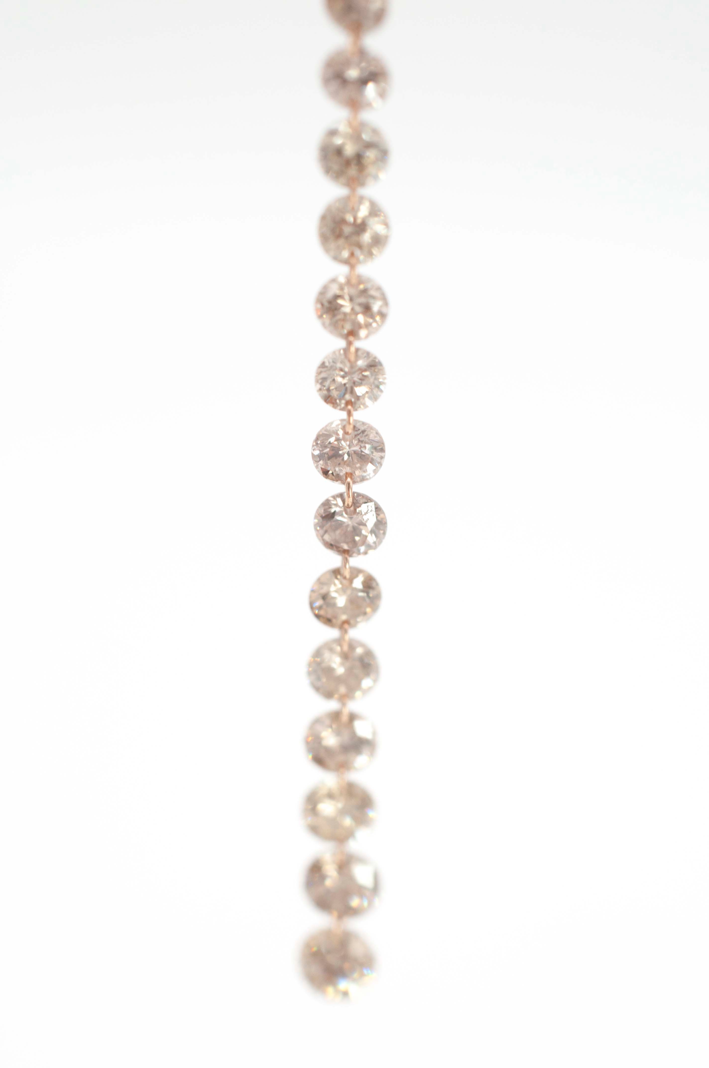 Anhänger für Ohrringe - Diamantkaskade