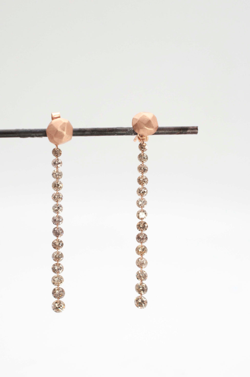 Anhänger für Ohrringe - Diamantkaskade