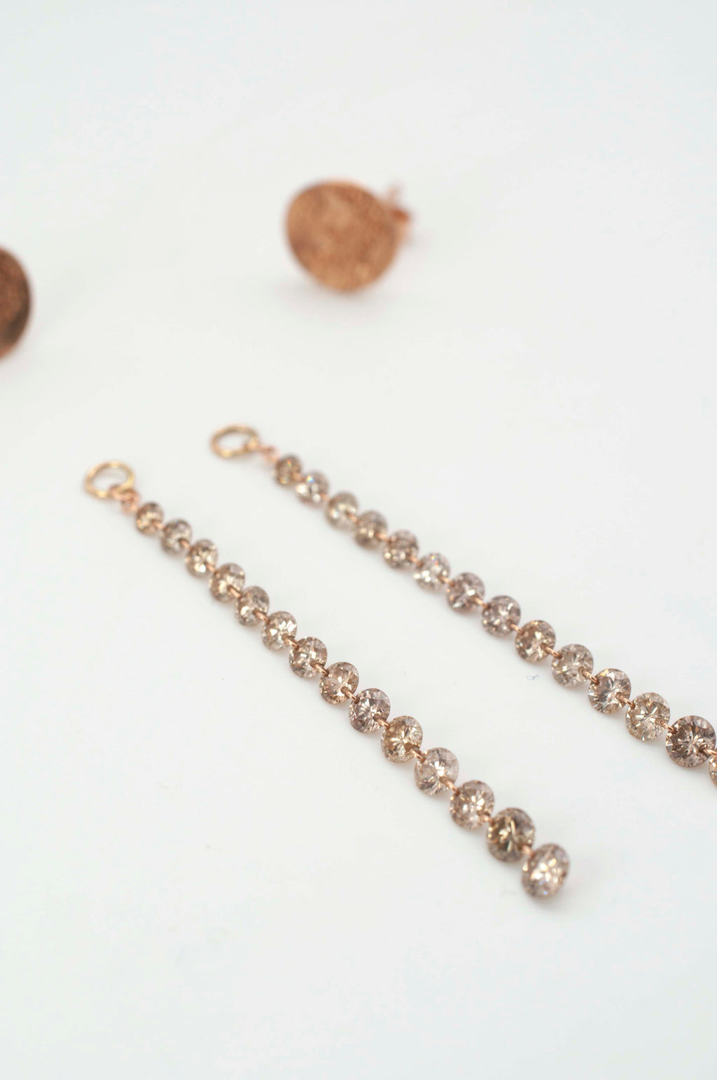 Anhänger für Ohrringe - Diamantkaskade