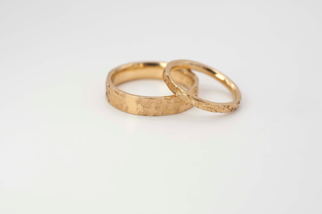 Eheringe - Hammerschlag Cubus