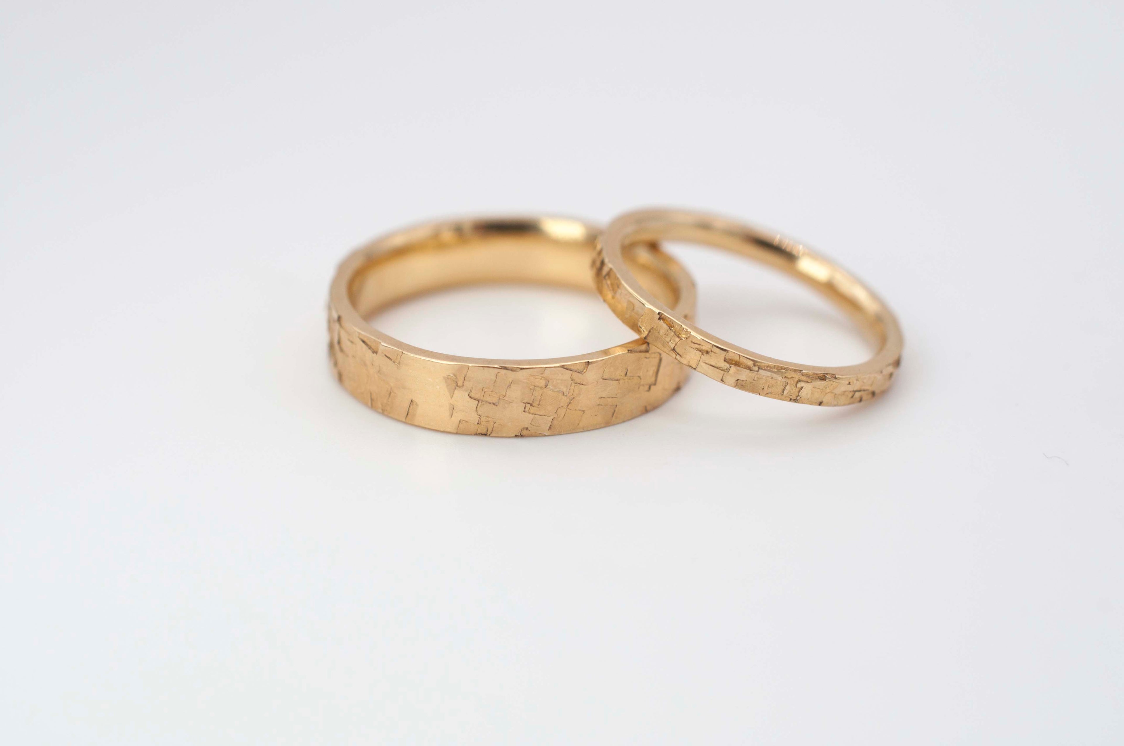 Eheringe - Hammerschlag Cubus