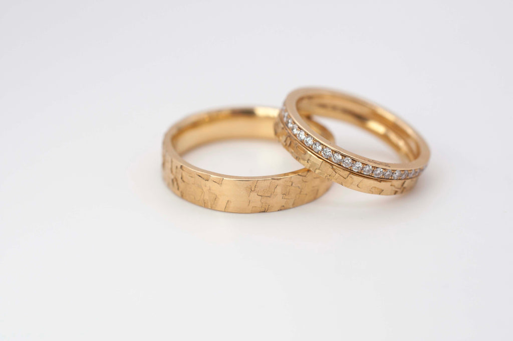 Eheringe - Hammerschlag Cubus