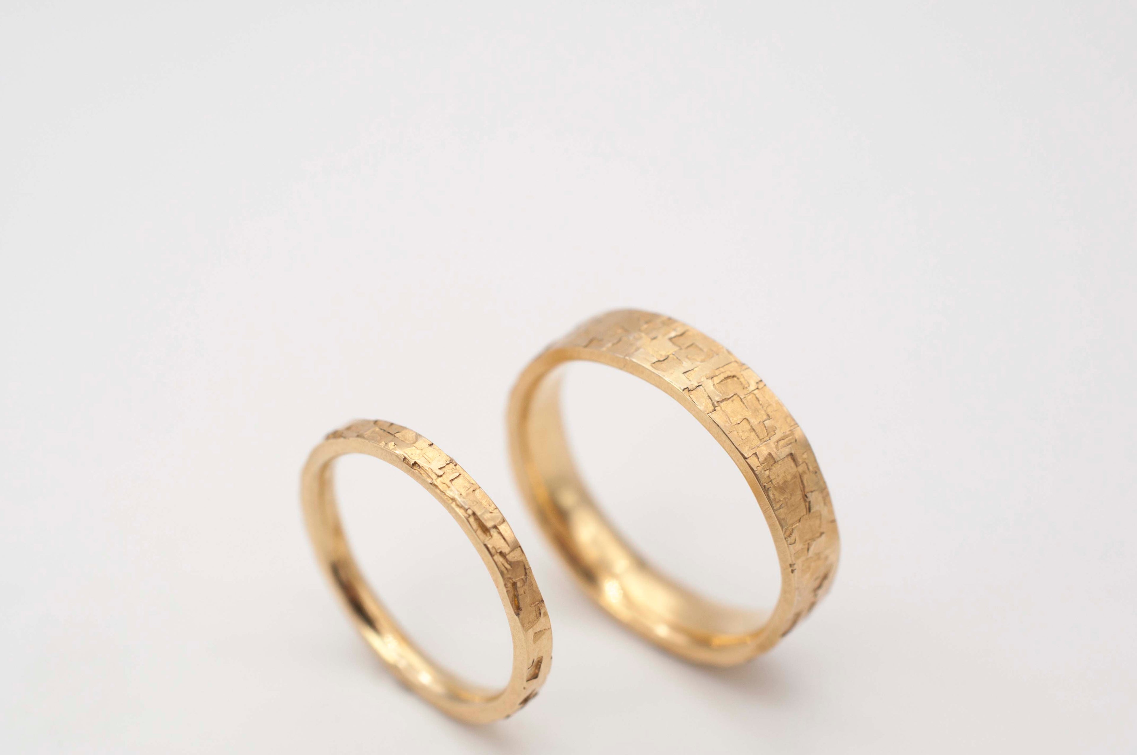 Eheringe - Hammerschlag Cubus