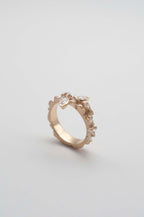 Ring - Mineral with Navette Diamonds
