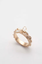 Ring - Mineral with Navette Diamonds