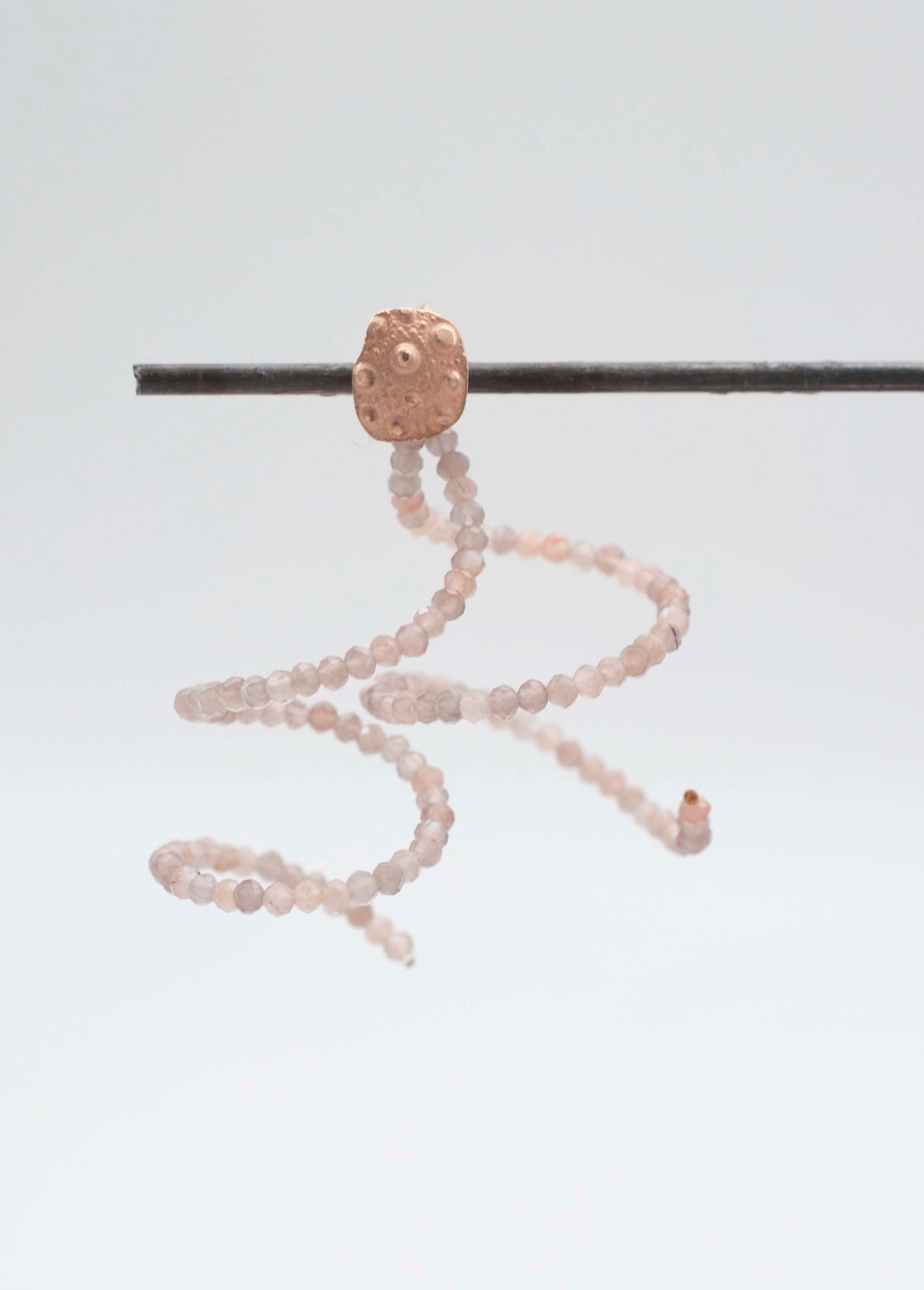 Earrings Charms - Moonstone