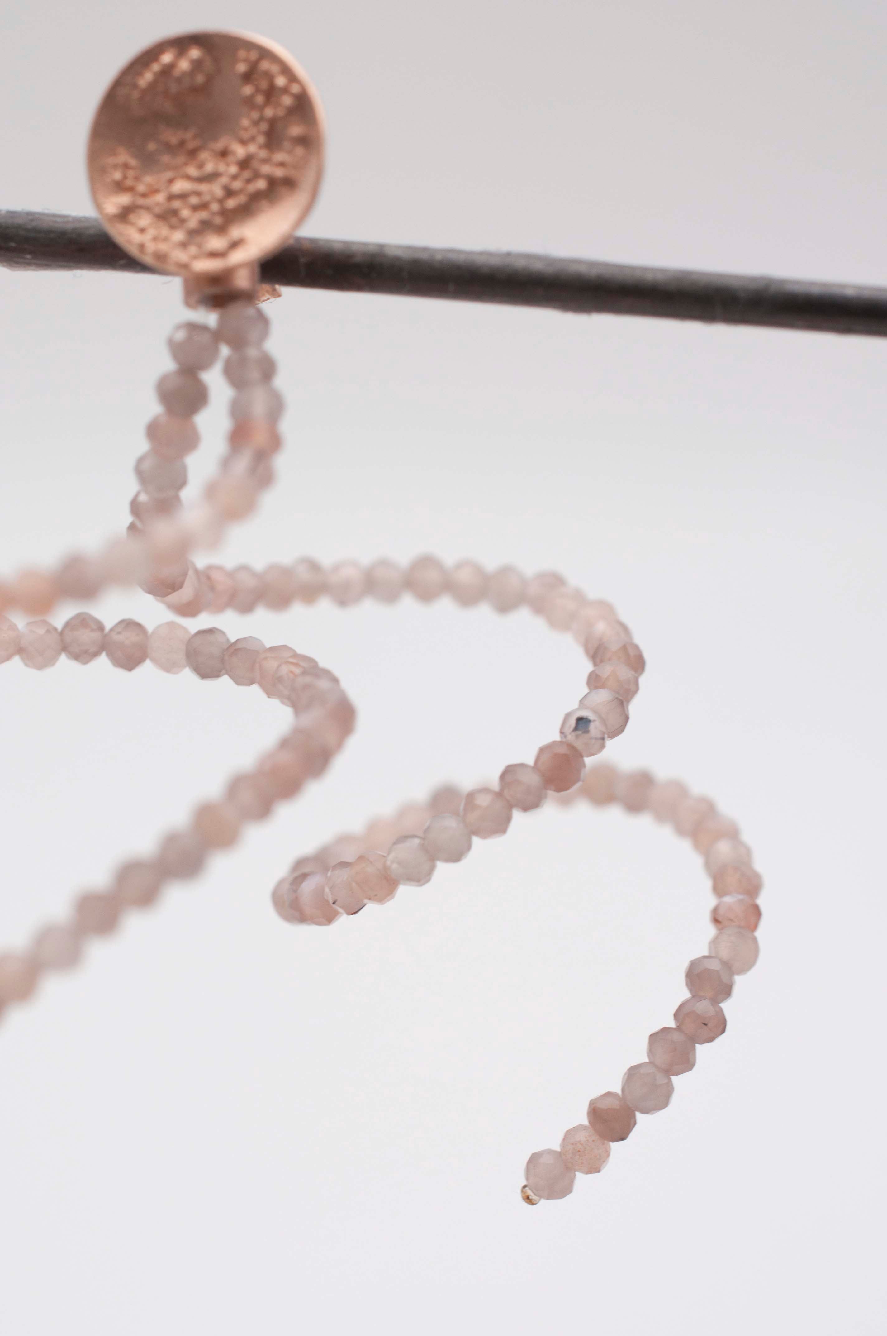 Earrings Charms - Moonstone