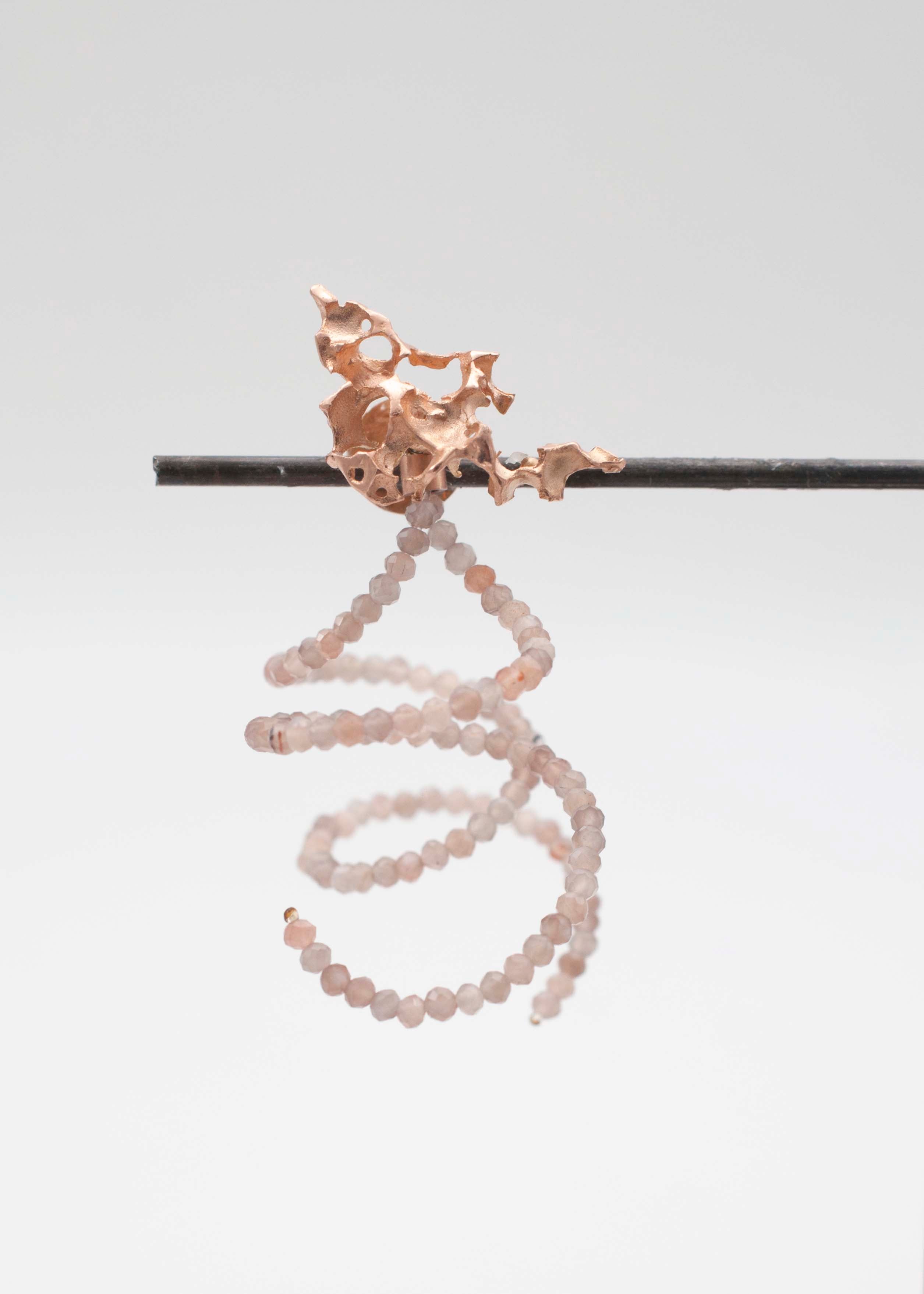 Earrings Charms - Moonstone