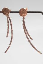 Earring Charms - Brown Diamonds