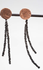 Earring Charms - Black Diamonds