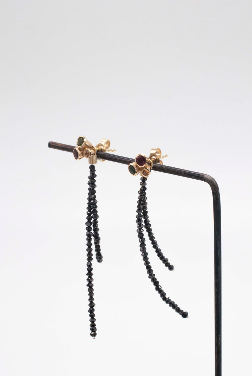 Earring Charms - Black Diamonds