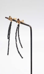 Earring Charms - Black Diamonds