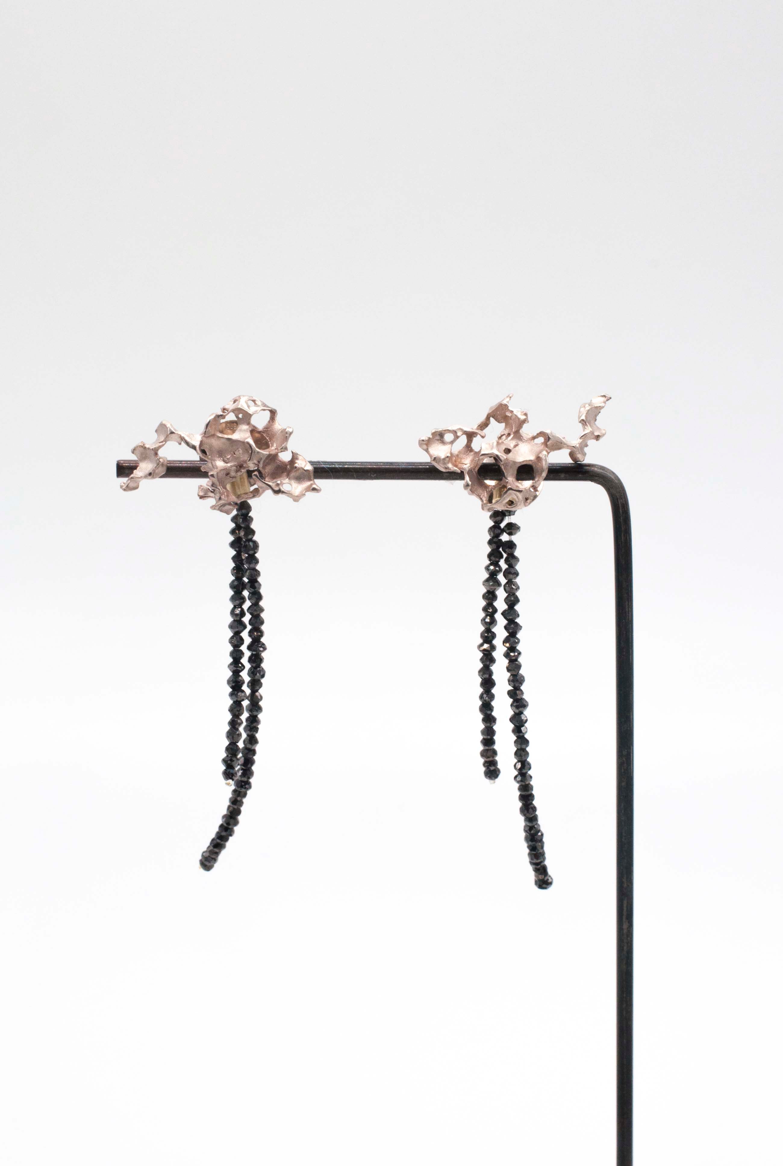 Earring Charms - Black Diamonds