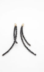 Earring Charms - Black Diamonds