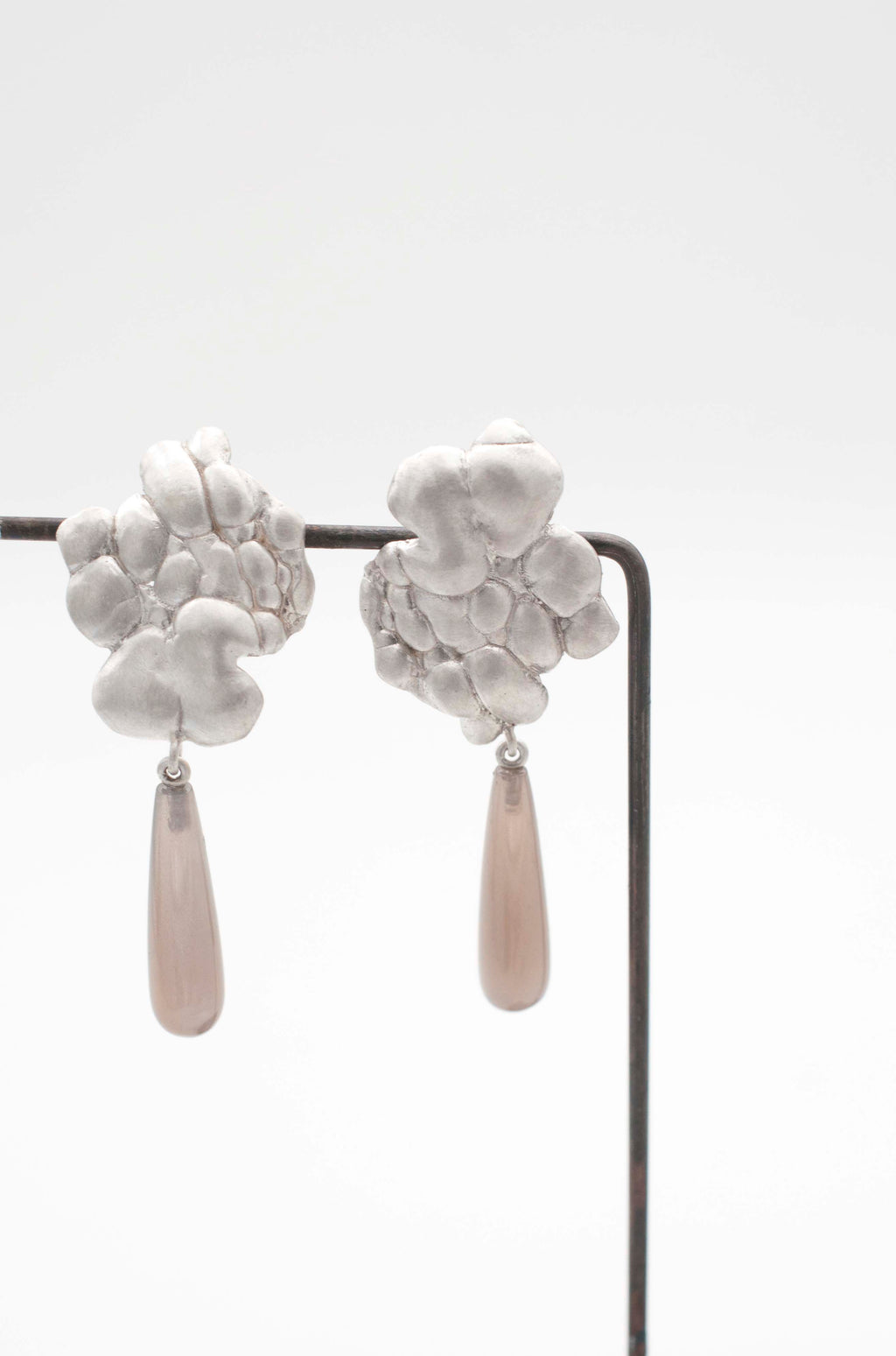 Ohrringe Clouds - Mondstein