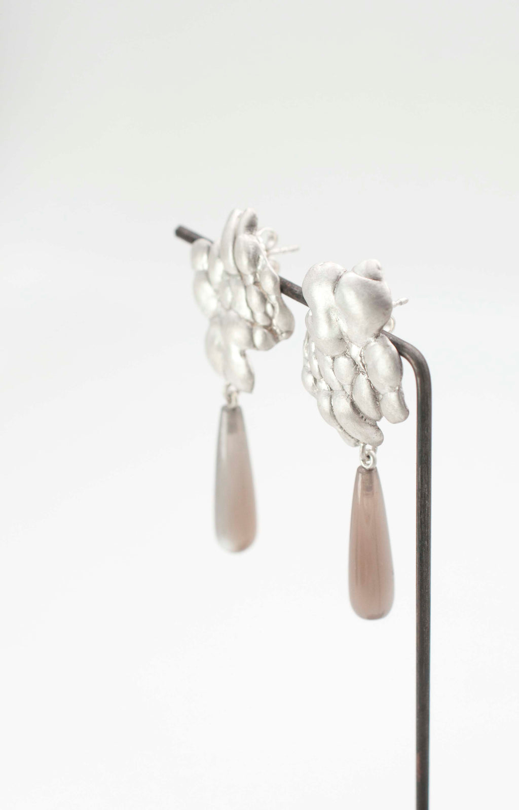 Ohrringe Clouds - Mondstein