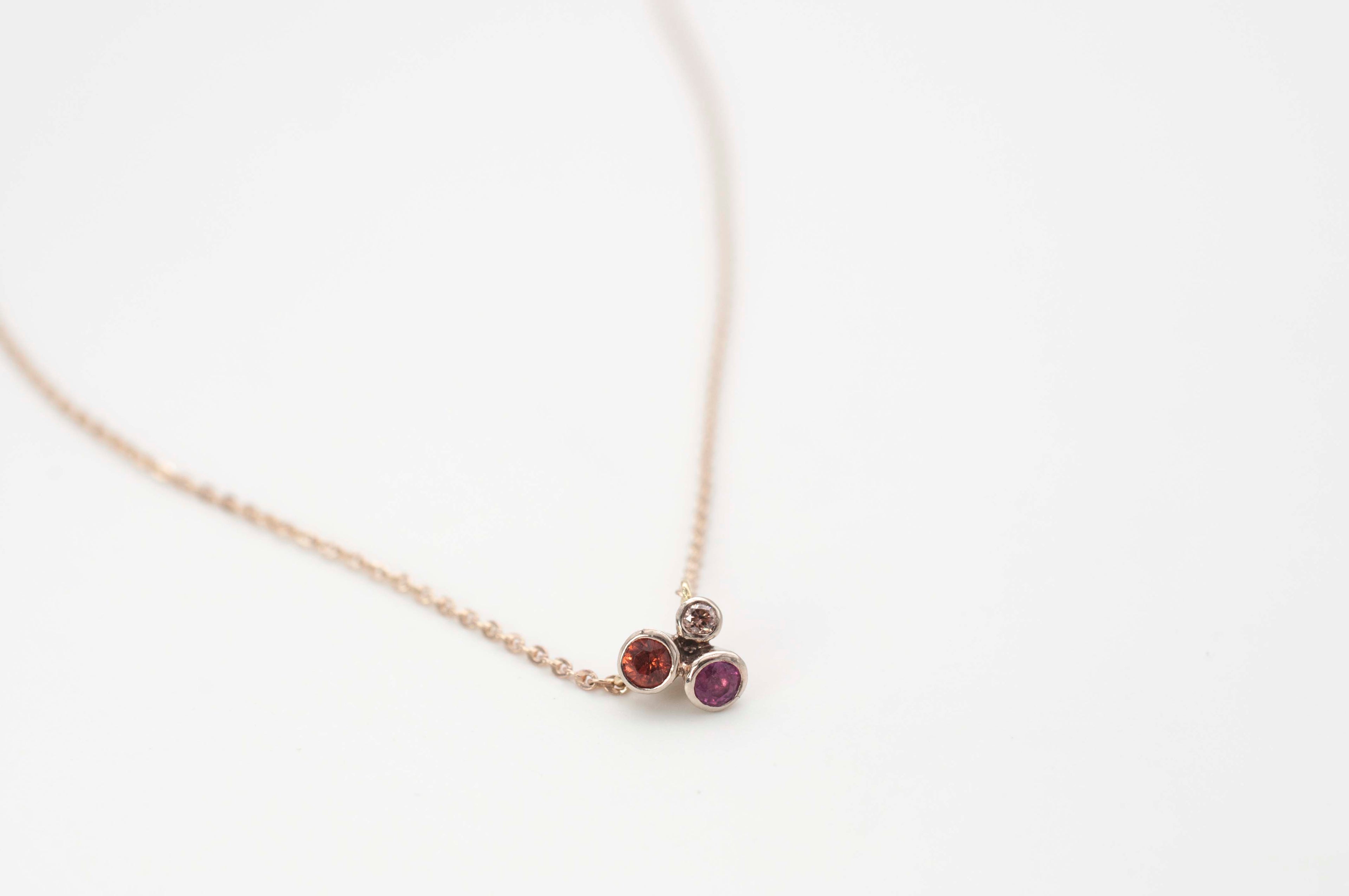 Kette Tüten - Pfirsich Himbeere Nougat